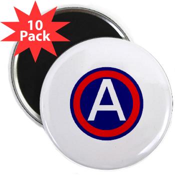 TUSA - M01 - 01 - Third United States Army - 2.25" Magnet (10 pack) - Click Image to Close