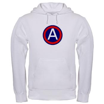 TUSA - A01 - 03 - Third United States Army - Hooded Sweatshirt - Click Image to Close