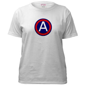 TUSA - A01 - 04 - Third United States Army - Women's T-Shirt