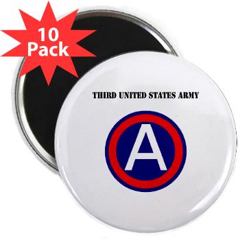 TUSA - M01 - 01 - Third United States Army - 2.25" Magnet (10 pack)