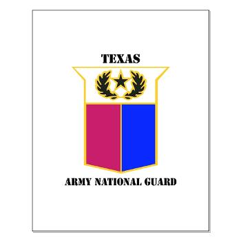 TXARNG - M01 - 02 - DUI - Texas Army National Guard with Text - Small Poster - Click Image to Close