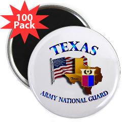 TXARNG - M01 - 01 - DUI - Texas Army National Guard - 2.25" Magnet (100 pack)
