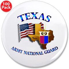 TXARNG - M01 - 01 - DUI - Texas Army National Guard - 3.5" Button (100 pack)