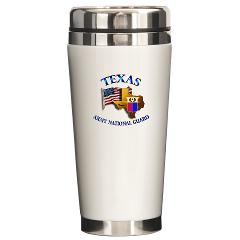 TXARNG - M01 - 03 - DUI - Texas Army National Guard - Ceramic Travel Mug