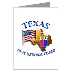 TXARNG - M01 - 02 - DUI - Texas Army National Guard - Greeting Cards (Pk of 10) - Click Image to Close