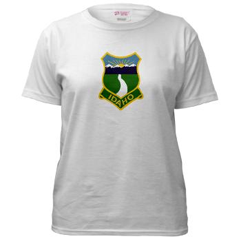 UI - A01 - 04 - SSI - ROTC - University of Idaho - Women's T-Shirt - Click Image to Close
