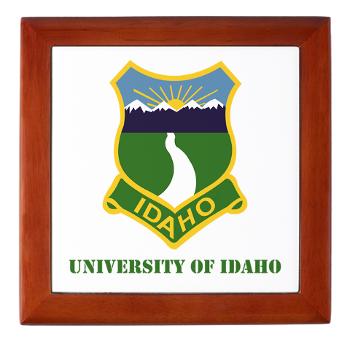 UI - M01 - 03 - SSI - ROTC - University of Idaho with Text - Keepsake Box