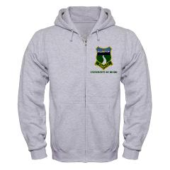 UI - A01 - 03 - SSI - ROTC - University of Idaho with Text - Zip Hoodie - Click Image to Close
