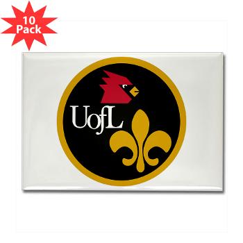 UL - M01 - 01 - SSI - ROTC - University of Louisville - Rectangle Magnet (10 pack) - Click Image to Close