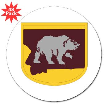UM - M01 - 01 - SSI - ROTC - University of Montana - 3" Lapel Sticker (48 pk)
