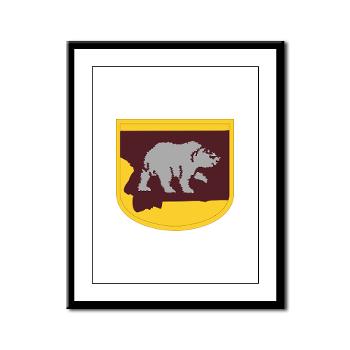 UM - M01 - 02 - SSI - ROTC - University of Montana - Framed Panel Print