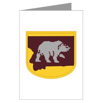 UM - M01 - 02 - SSI - ROTC - University of Montana - Greeting Cards (Pk of 20)