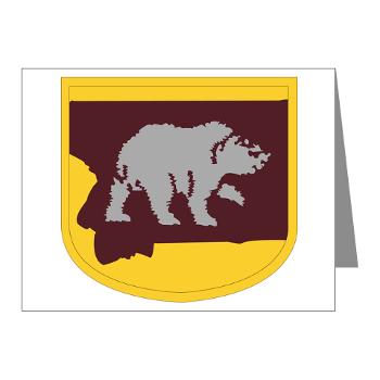 UM - M01 - 02 - SSI - ROTC - University of Montana - Note Cards (Pk of 20)