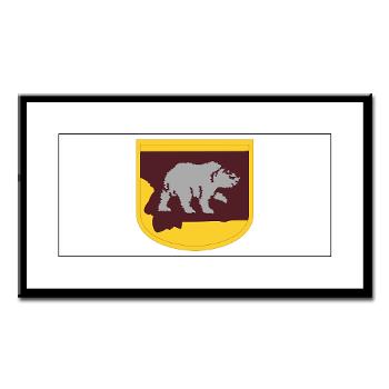 UM - M01 - 02 - SSI - ROTC - University of Montana - Small Framed Print