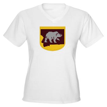 UM - A01 - 04 - SSI - ROTC - University of Montana - Women's V-Neck T-Shirt - Click Image to Close