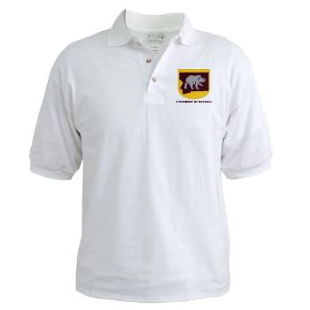 UM - A01 - 04 - SSI - ROTC - University of Montana with Text - Golf Shirt