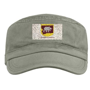 UM - A01 - 01 - SSI - ROTC - University of Montana with Text - Military Cap