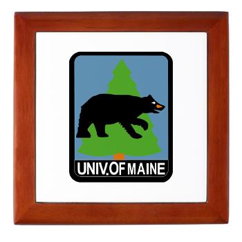 UM - M01 - 03 - University of Maine - Keepsake Box
