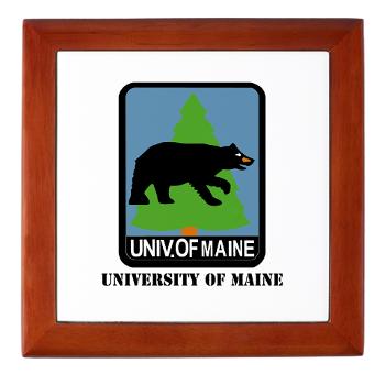 UM - M01 - 03 - University of Maine with Text - Keepsake Box - Click Image to Close