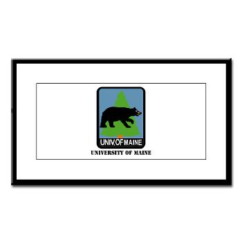 UM - M01 - 02 - University of Maine with Text - Small Framed Print - Click Image to Close