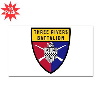 UP - M01 - 01 - SSI - ROTC - University of Pittsburgh - Sticker (Rectangle 10 pk) - Click Image to Close