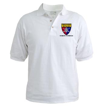 UP - A01 - 04 - SSI - ROTC - University of Pittsburgh with Text - Golf Shirt