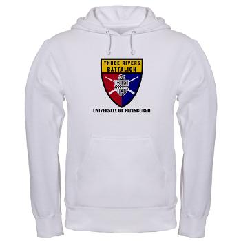 UP - A01 - 03 - SSI - ROTC - University of Pittsburgh with Text - Hooded Sweatshirt