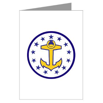 URI - M01 - 02 - SSI - ROTC - University of Rhode Island - Greeting Cards (Pk of 10) - Click Image to Close