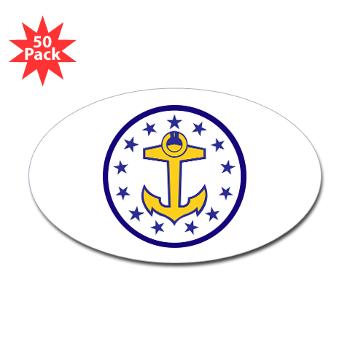 URI - M01 - 01 - SSI - ROTC - University of Rhode Island - Sticker (Oval 10 pk)