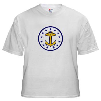 URI - A01 - 04 - SSI - ROTC - University of Rhode Island - White t-Shirt