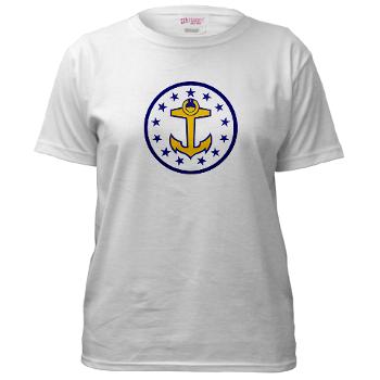 URI - A01 - 04 - SSI - ROTC - University of Rhode Island - Women's T-Shirt