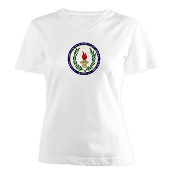 USAAA - A01 - 04 - USA Audit Agency - Women's V-Neck T-Shirt