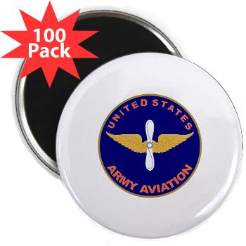 USAAC - M01 - 01 - U.S Army Aviation Center - 2.25" Magnet (100 pack)