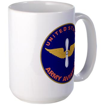 USAAC - M01 - 03 - U.S Army Aviation Center - Large Mug - Click Image to Close