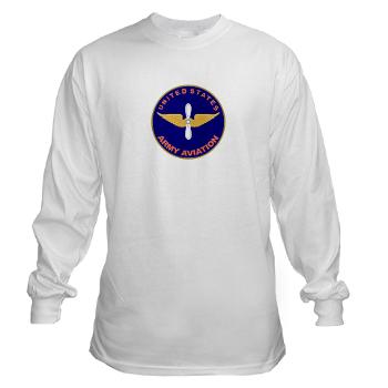 USAAC - A01 - 03 - U.S Army Aviation Center - Long Sleeve T-Shirt - Click Image to Close
