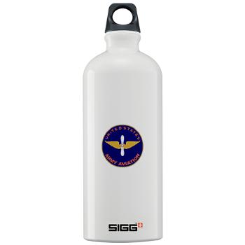 USAAC - M01 - 03 - U.S Army Aviation Center - Sigg Water Bottle 1.0L - Click Image to Close