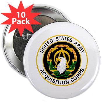 USAASC - M01 - 01 - U.S. Army Acquisition Support Center (USAASC) - 2.25" Button (10 pack)