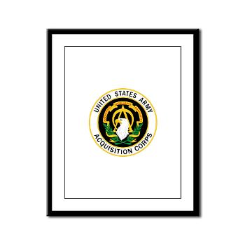 USAASC - M01 - 02 - U.S. Army Acquisition Support Center (USAASC) - Framed Panel Print