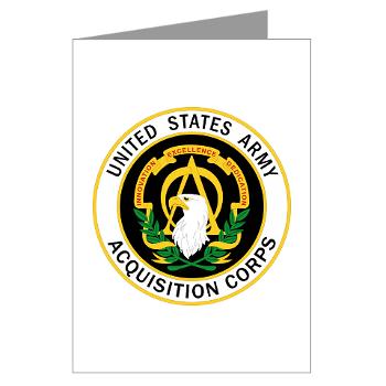 USAASC - M01 - 02 - U.S. Army Acquisition Support Center (USAASC) - Greeting Cards (Pk of 10) - Click Image to Close