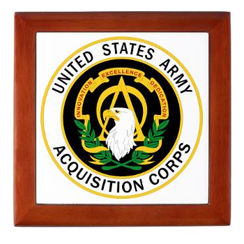USAASC - M01 - 03 - U.S. Army Acquisition Support Center (USAASC) - Keepsake Box