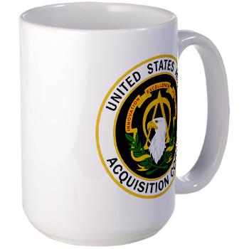 USAASC - M01 - 03 - U.S. Army Acquisition Support Center (USAASC) - Large Mug