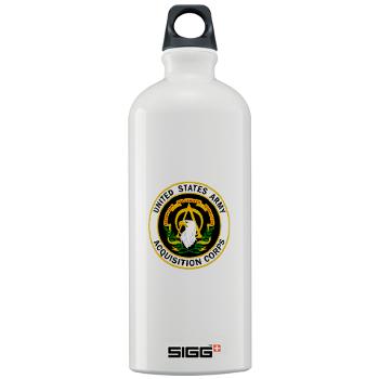 USAASC - M01 - 03 - U.S. Army Acquisition Support Center (USAASC) - Sigg Water Bottle 1.0L - Click Image to Close