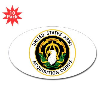 USAASC - M01 - 01 - U.S. Army Acquisition Support Center (USAASC) - Sticker (Oval 10 pk) - Click Image to Close