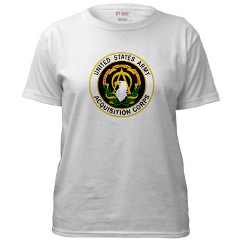 USAASC - A01 - 04 - U.S. Army Acquisition Support Center (USAASC) - Women's T-Shirt - Click Image to Close