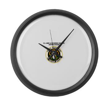 USAASC - M01 - 03 - U.S. Army Acquisition Support Center (USAASC) with Text - Large Wall Clock