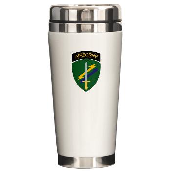USACAPOC - M01 - 03 - SSI - US Army Civil Affairs and Psychological Ops Cmd Ceramic Travel Mug - Click Image to Close