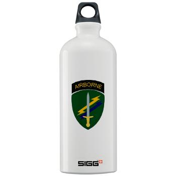 USACAPOC - M01 - 03 - SSI - US Army Civil Affairs and Psychological Ops Cmd Sigg Water Bottle 1.0L - Click Image to Close