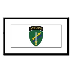 USACAPOC - M01 - 02 - SSI - US Army Civil Affairs and Psychological Ops Cmd Small Framed Print