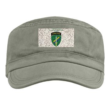 USACAPOC - A01 - 01 - SSI - US Army Civil Affairs and Psychological Ops Cmd with Text Military Cap - Click Image to Close