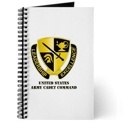 USACC - M01 - 02 - DUI - US Army Cadet Command with Text Journal - Click Image to Close